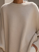 Van Elst Mode® | Oversized Lange Modieuze Trui