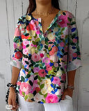 Van Elst Mode® | Bloemige Vintage Blouse