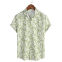 Aurelio | Hawaïblouse met korte mouwen en bloemenpatroon