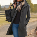 ILYANA | Elegante Jas met Omarmende Warmte en Tijdloze Stijl