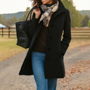 ILYANA | Elegante Jas met Omarmende Warmte en Tijdloze Stijl