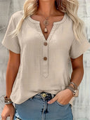 Van Elst Mode® | Elegante V-Hals Blouse
