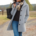 ILYANA | Elegante Jas met Omarmende Warmte en Tijdloze Stijl