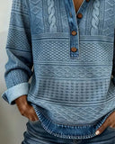 Livia – Top met kraag en knoopsluiting