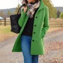 ILYANA | Elegante Jas met Omarmende Warmte en Tijdloze Stijl