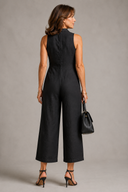 Noir Linen Jumpsuit