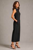 Noir Linen Jumpsuit