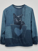 Van Elst Mode® | Stijlvolle kattentrui (TIJDELIJK 50% KORTING!)