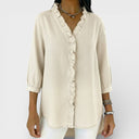 Van Elst Mode® | Elegante blouse met ruffles
