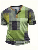 Mason | Patchwork overhemd met moderne uitstraling