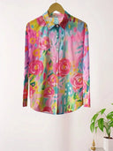 Van Elst Mode® | Kleurrijke Lente Blouse