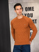 QUINTARO | Herenpullover met Ruitpatroon