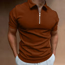Arviano | Klassieke Rits Polo Shirt