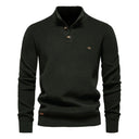 JORVIK | Herenpullover met knoopdesign