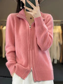 Van Elst Mode® | Comfortabele Zip-Up Cardigan
