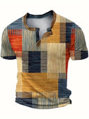 Mason | Patchwork overhemd met moderne uitstraling