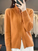 Van Elst Mode® | Comfortabele Zip-Up Cardigan