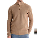 JORVIK | Herenpullover met knoopdesign