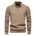 JORVIK | Herenpullover met knoopdesign