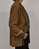 Van Elst Mode® | Relaxed V-Hals Midi-Shirt