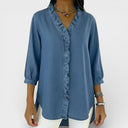 Van Elst Mode® | Elegante blouse met ruffles