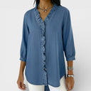 Van Elst Mode® | Elegante blouse met ruffles