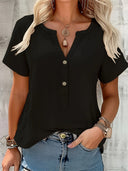 Van Elst Mode® | Elegante V-Hals Blouse