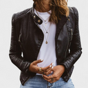 CYRELLA | Elegante leren jas