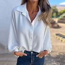 Van Elst Mode® | KLASSIEKE LANGERMIGE BLOUSE